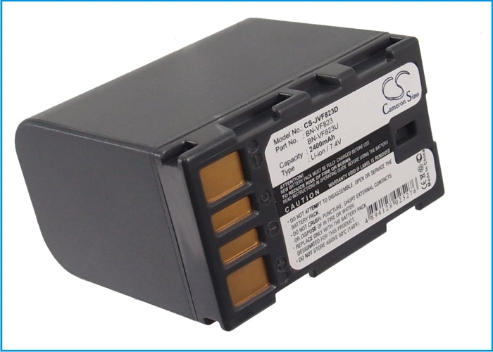 Replacement Battery for JVC EX-Z2000 – Camera – 2400mAh / 17.76Wh / 7.4V