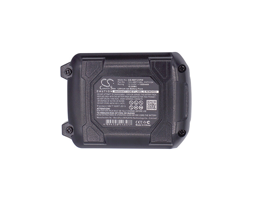 Replacement Battery for KOBALT CDT212KU – Power Tools – 1500mAh / 18.00Wh / 12.0V