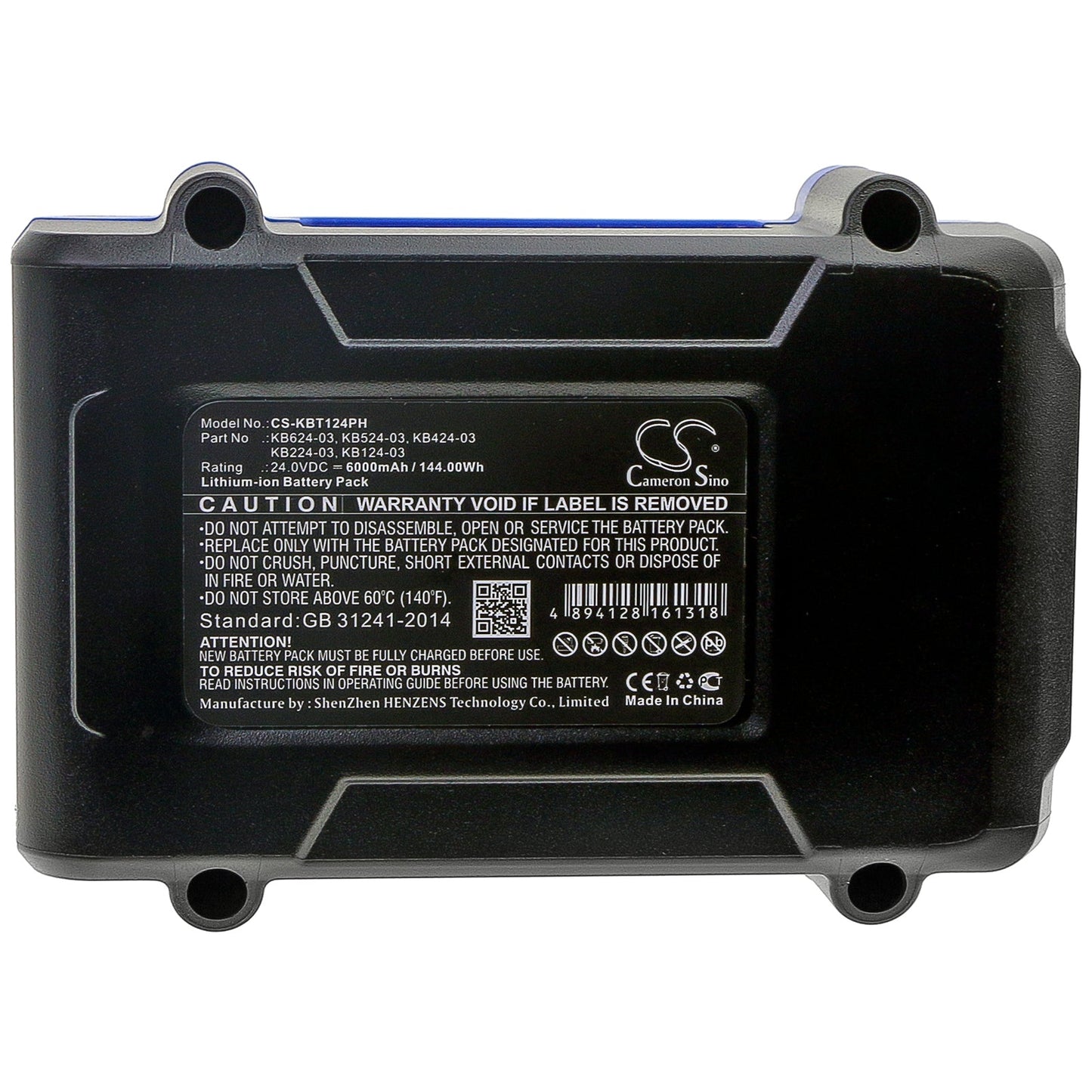 Replacement Battery for KOBALT 0856455 – Power Tools – 6000mAh / 144.00Wh / 24.0V