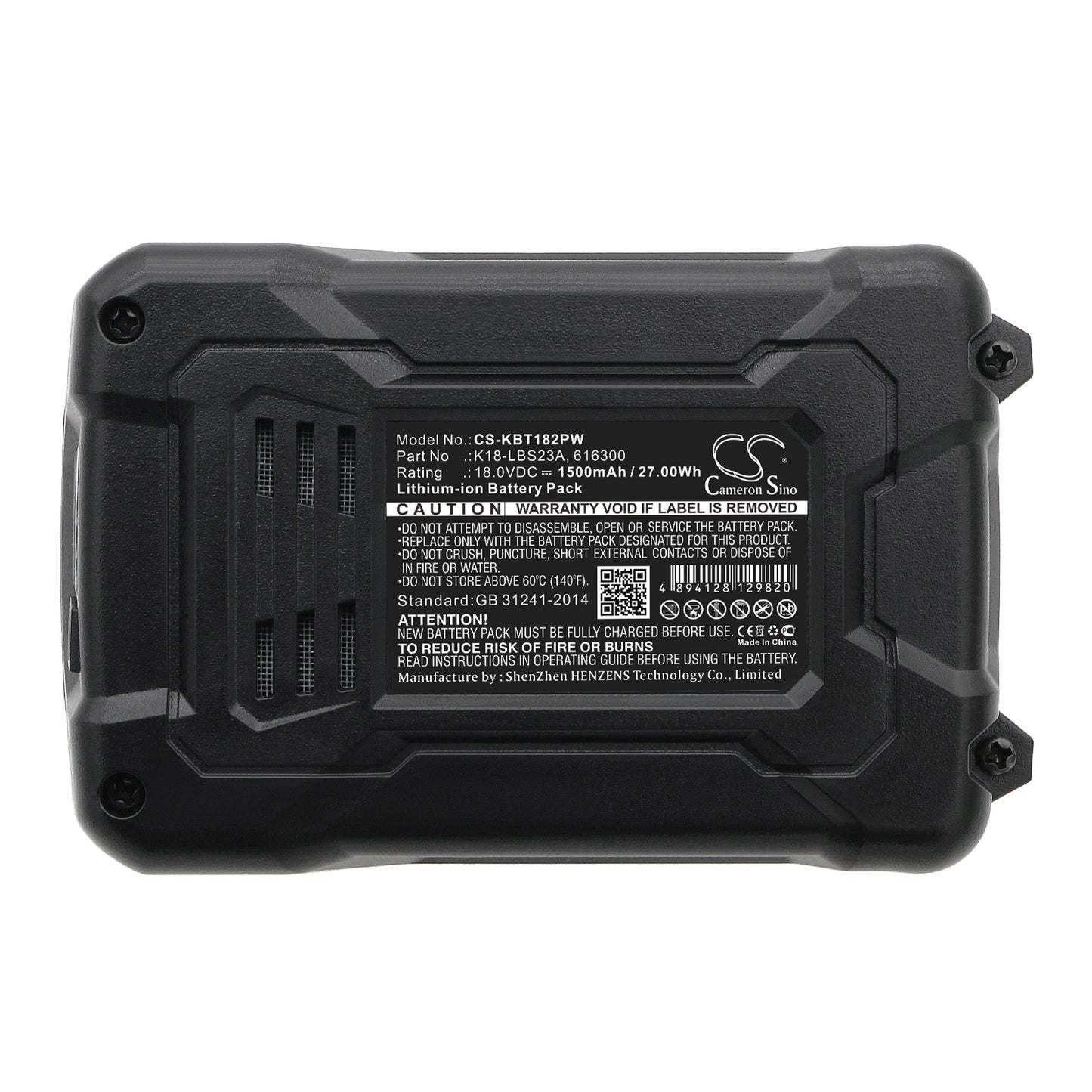Replacement Battery for Kobalt K18LD-26A – Power Tool – 1500mAh / 18V - image 5