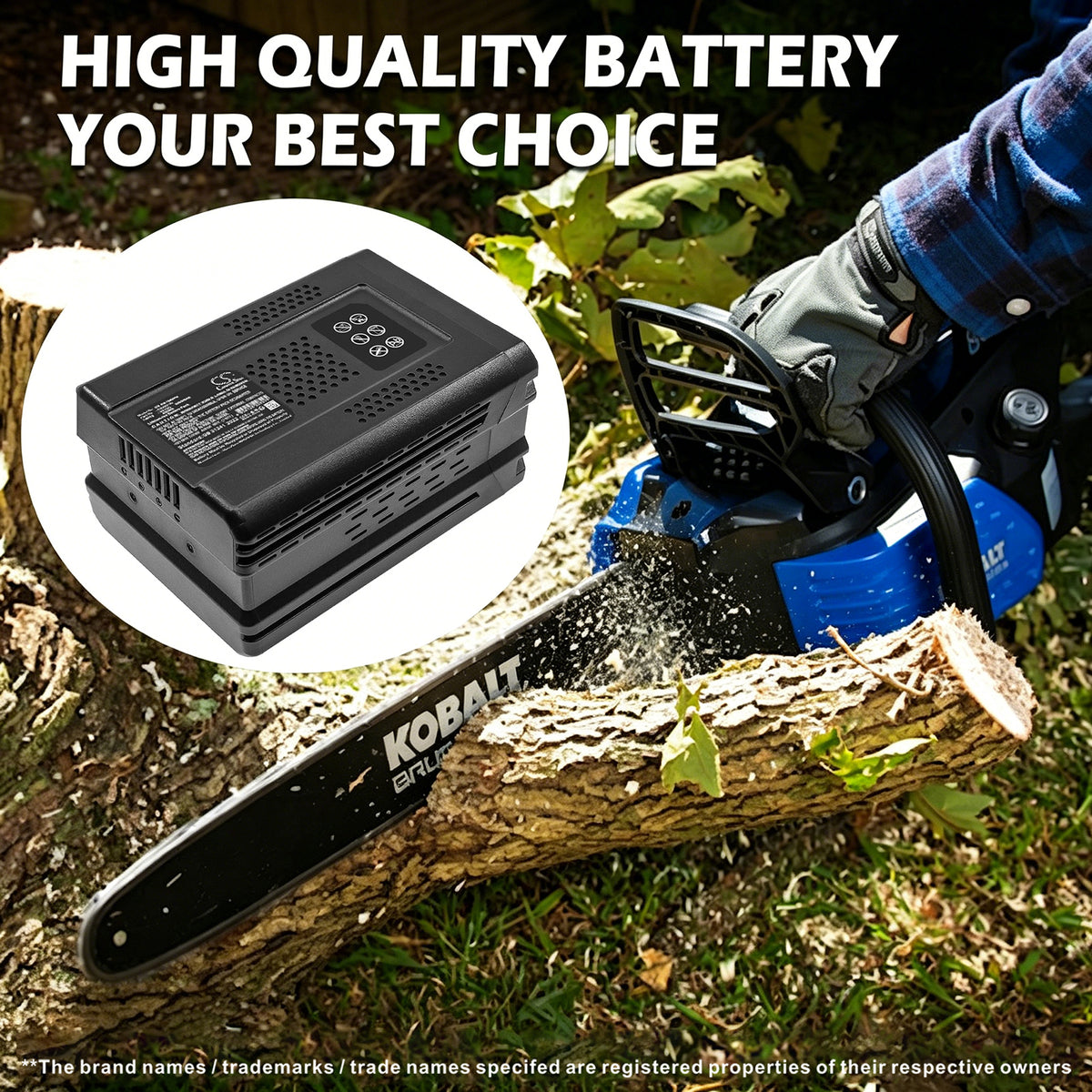 Replacement Battery for Kobalt – Power Tool – 6000mAh / 80V