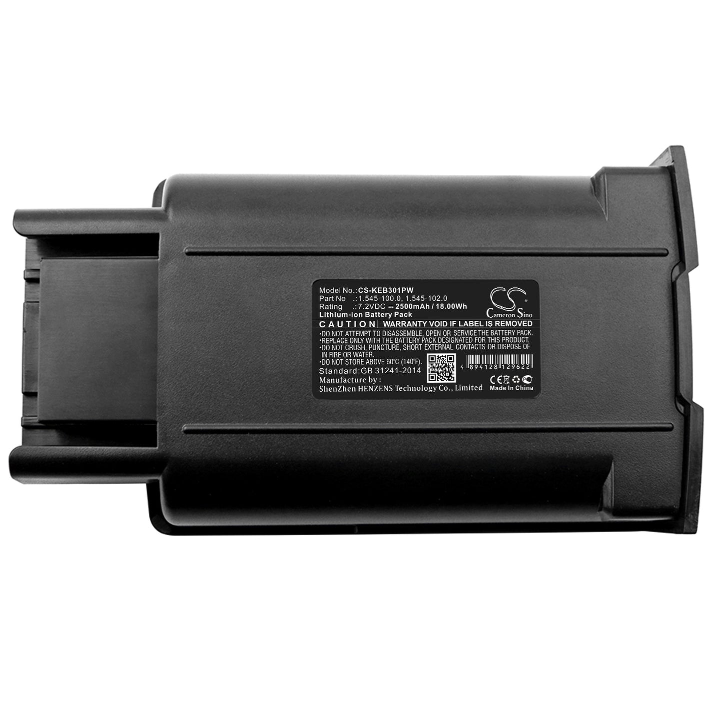Replacement Battery for Karcher 1.545-104.0 – Power Tool – 2500mAh / 7.2V - image 3