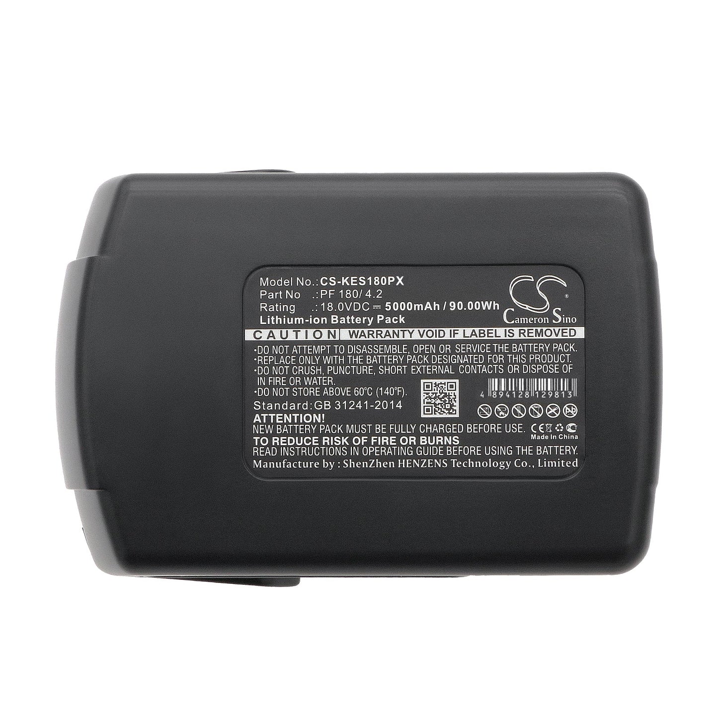 Replacement Battery for Kress 180 AFB – Power Tools – 5000mAh / 90.00Wh / 18.0V