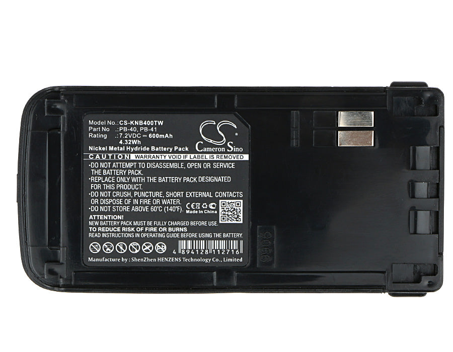 Replacement Battery for Kenwood TK-2118 – Two-Way Radio – 600mAh / 7.2V - image 5