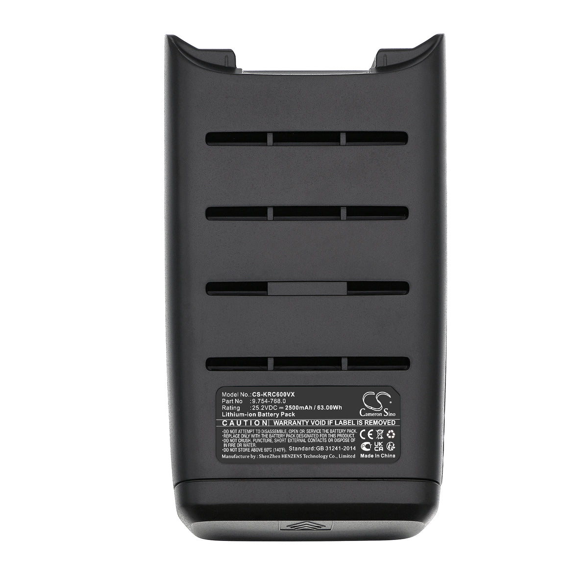 Replacement Battery for Karcher – Vacuum – 2500mAh / 25.2V