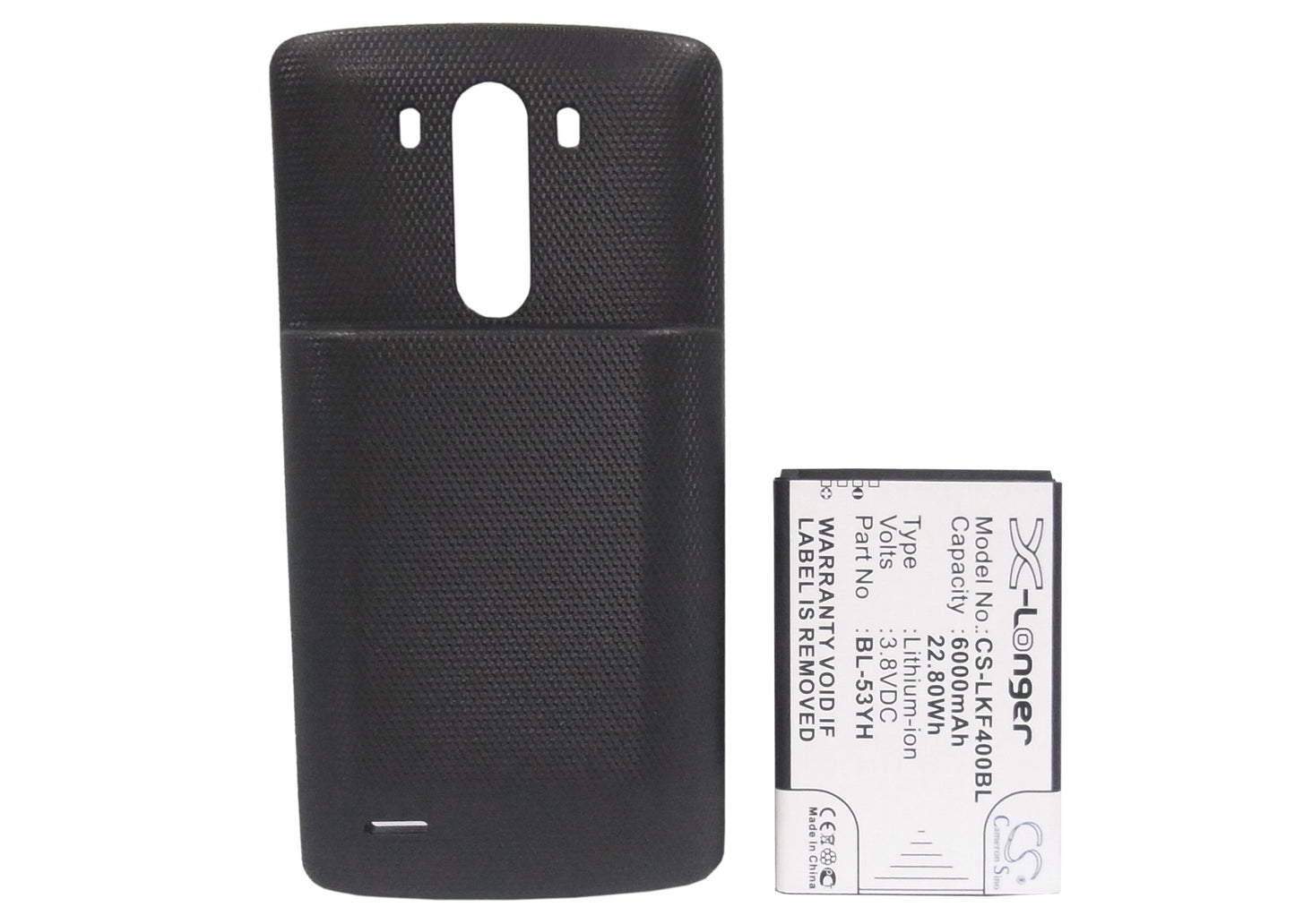 Replacement Battery for LG G3 – Mobile, SmartPhone – 6000mAh / 3.8V - image 5