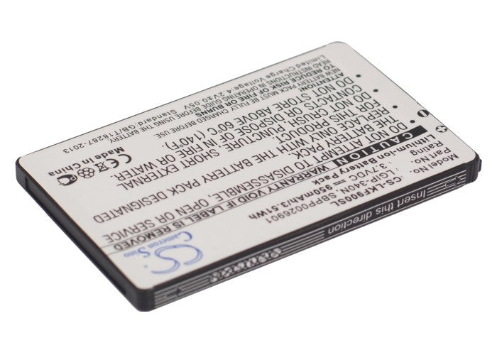 Replacement Battery for Sprint | LG | Virgin Mobile LX265 – Mobile, SmartPhone – 950mAh / 3.7V - image 2