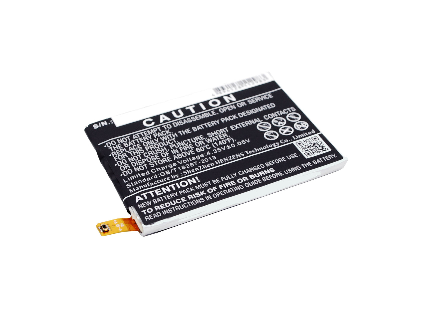 Replacement Battery for Google Nexus 5X – Mobile, SmartPhone – 2600mAh / 9.88Wh / 3.8V