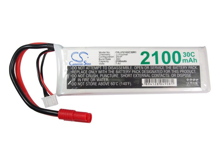 Replacement Battery for RC CS-LP2102C30R1 – Remote control – 2100mAh / 15.54Wh / 7.4V