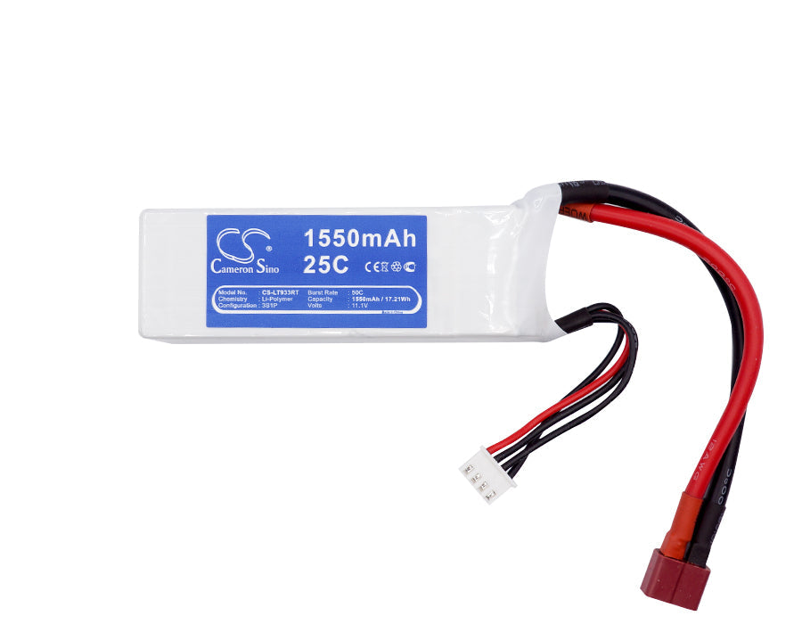 Replacement Battery for RC CS-LT933RT – FPV – 1550mAh / 17.21Wh / 11.1V