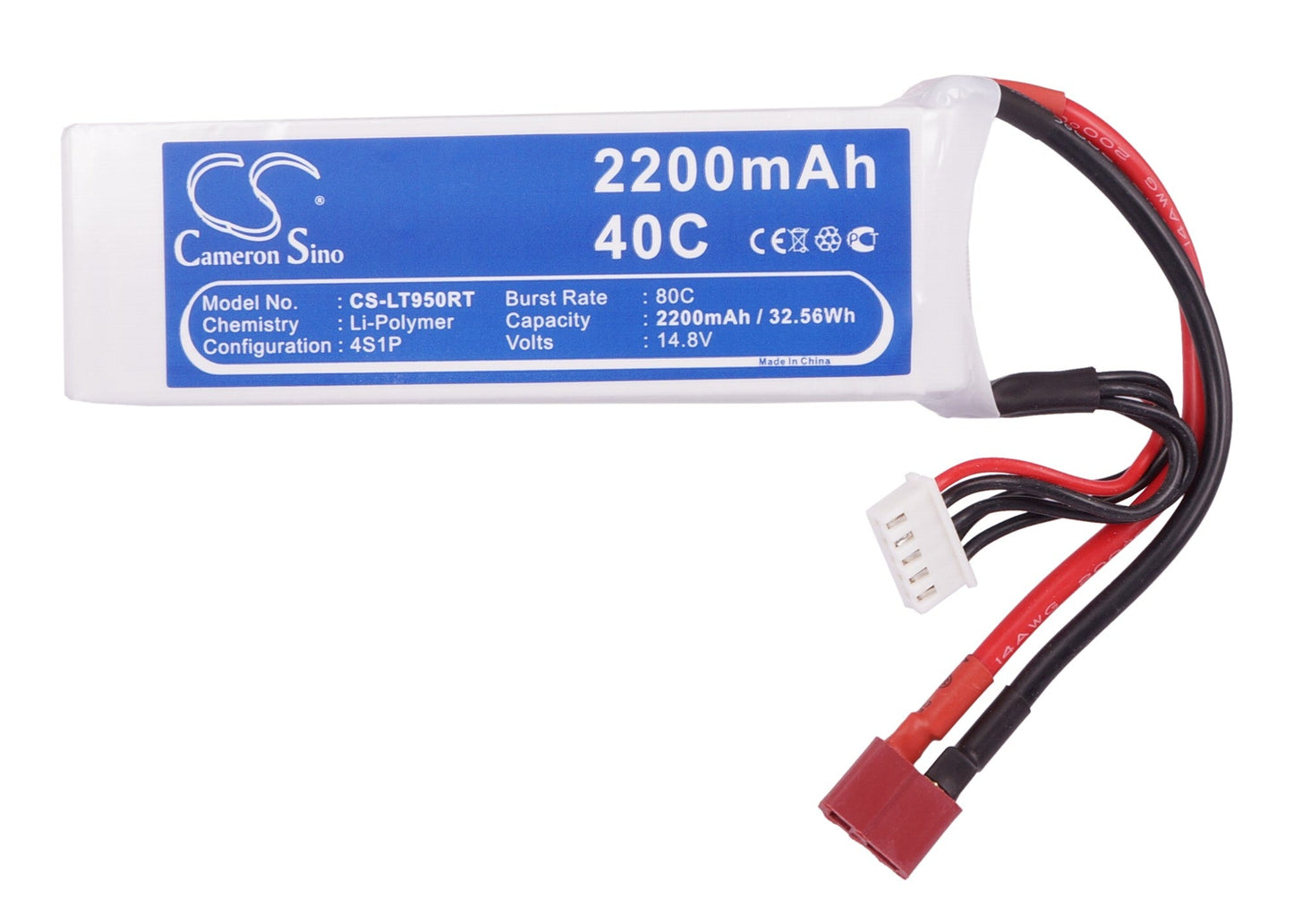 Replacement Battery for RC CS-LT950RT – Remote control – 2200mAh / 32.56Wh / 14.8V