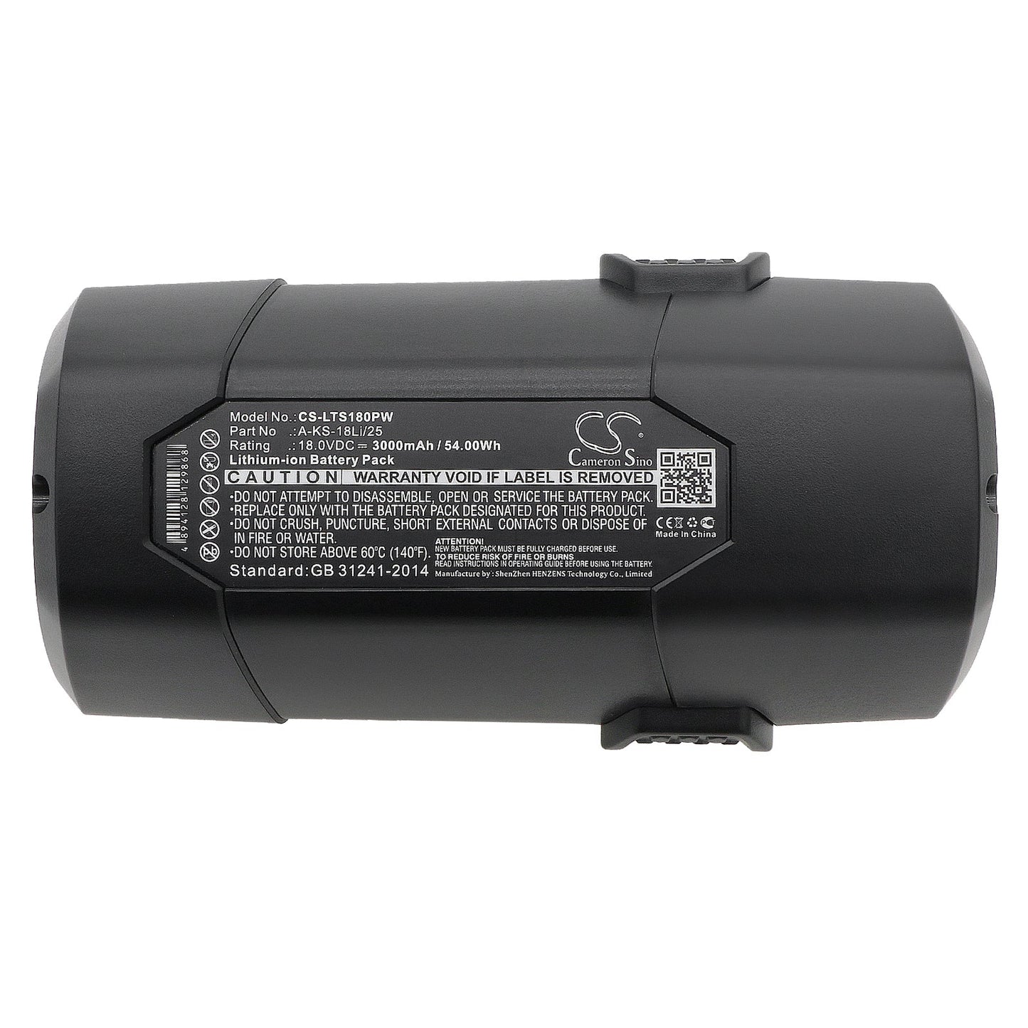 Replacement Battery for LUX-TOOLS A-KS-18Li/25 – Power Tools – 3000mAh / 54.00Wh / 18.0V