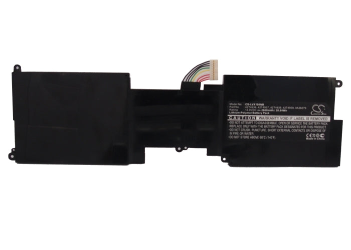Replacement Battery for Lenovo ThinkPad X1 – Notebook, Laptop – 2600mAh / 14.8V - image 5