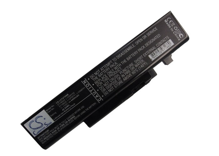 Replacement Battery for Lenovo IdeaPad Y470 – Notebook, Laptop – 4400mAh/48.84Wh / 11.1V