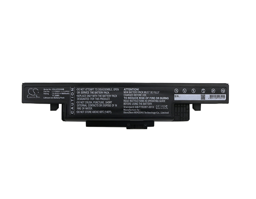 Replacement Battery for Lenovo IdeaPad Y400 – Notebook, Laptop – 6600mAh / 10.8V - image 3