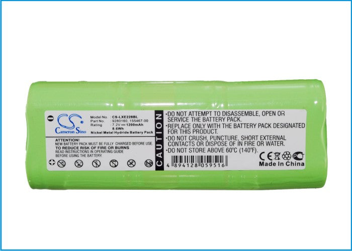 Replacement Battery for LXE 2080 – Barcode Scanner – 1200mAh / 8.64Wh / 7.2V