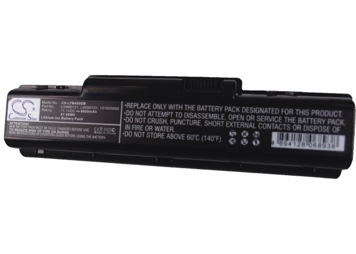 Replacement Battery for Lenovo IdeaPad B450 – Notebook, Laptop – 8800mAh/97.68Wh / 11.1V