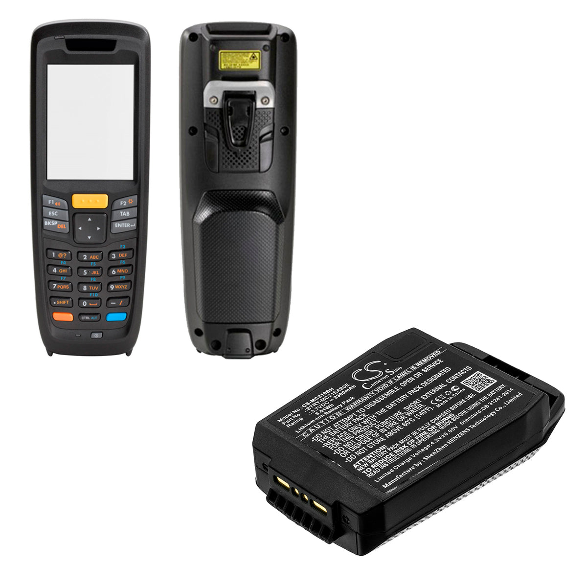 Replacement Battery for Motorola MC21 – Barcode Scanner – 2300mAh / 3.7V