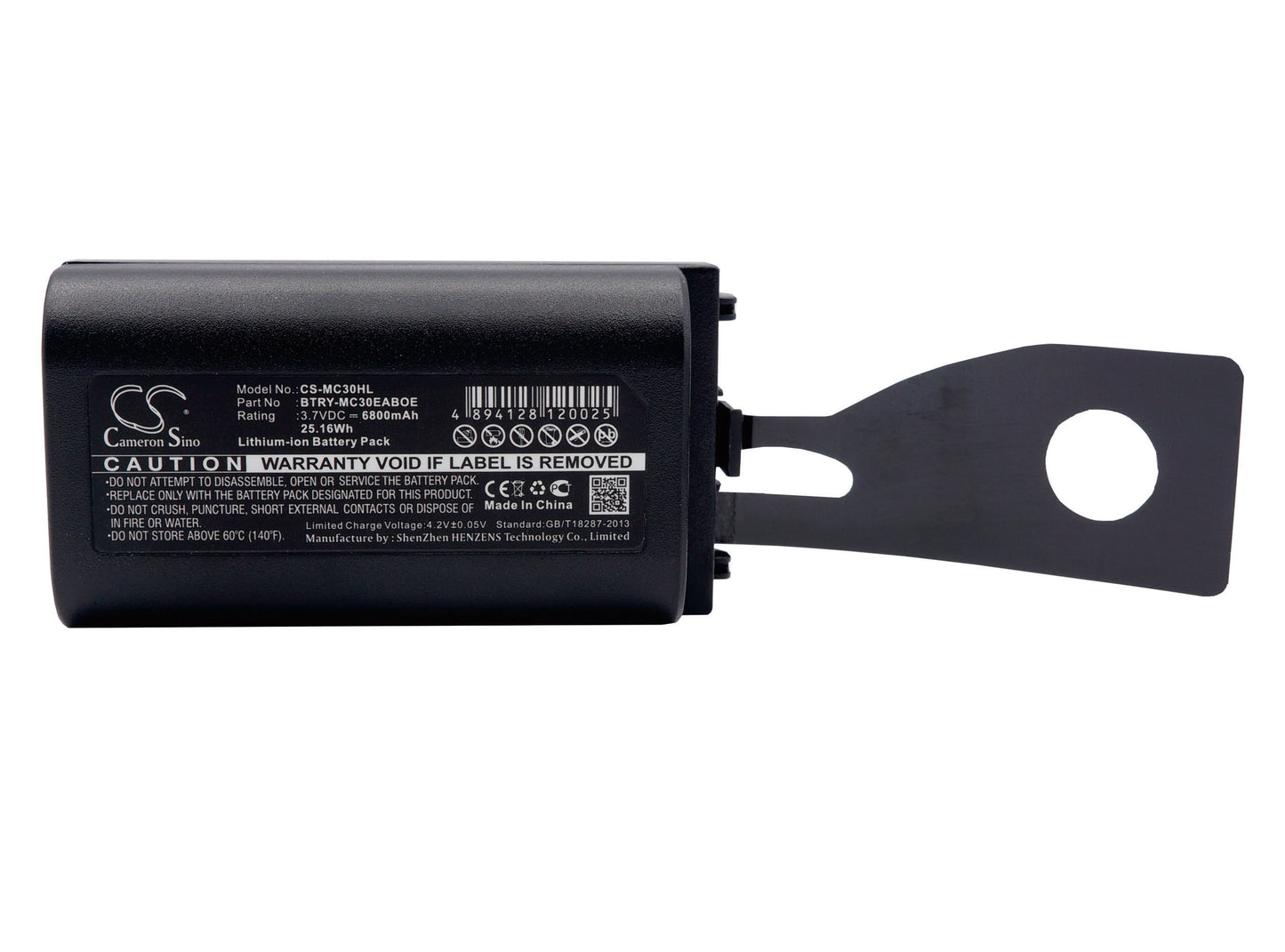 Replacement Battery for Symbol MC30 – Barcode Scanner – 6800mAh / 25.16Wh / 3.7V