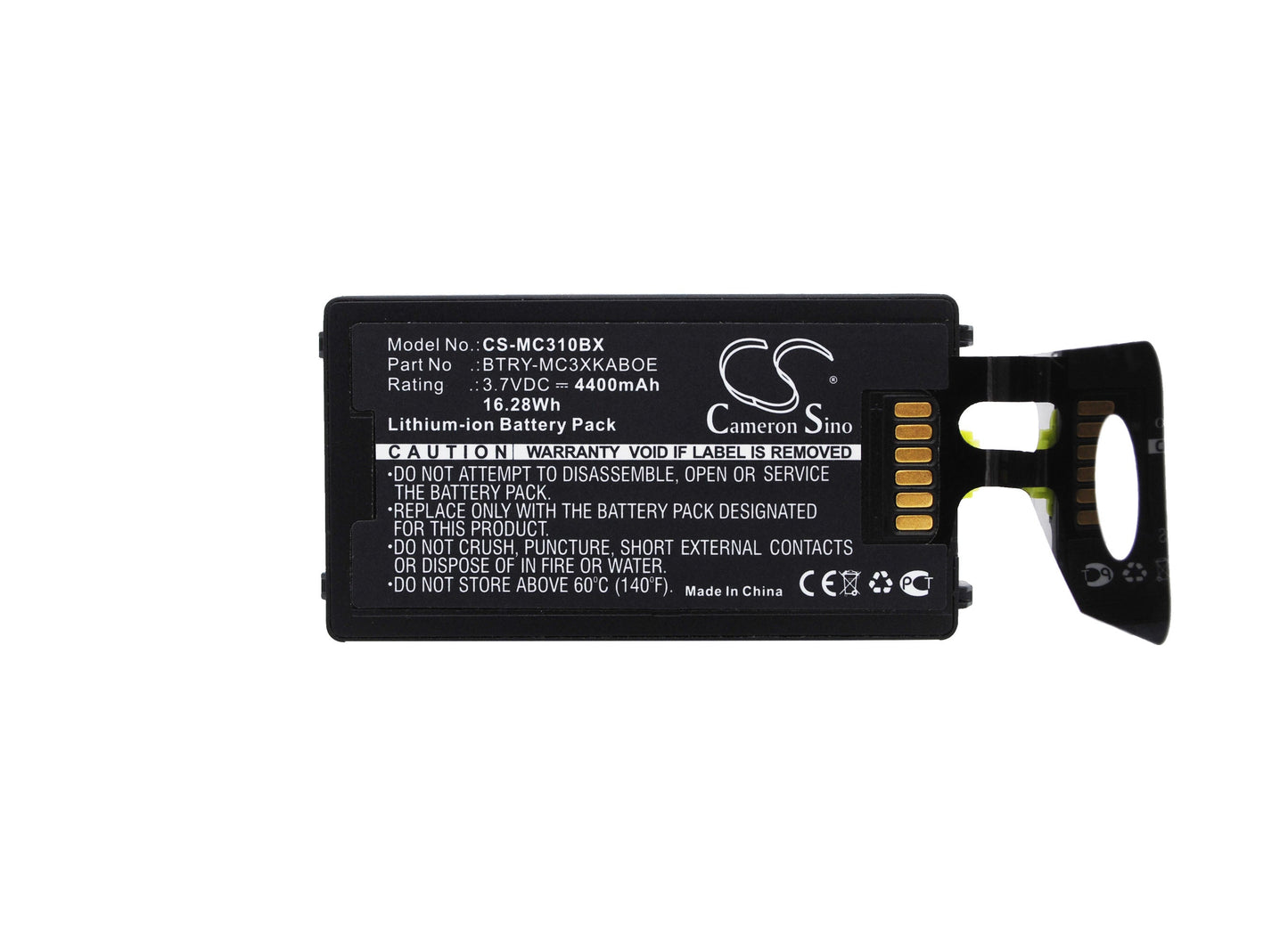 Replacement Battery for Zebra – Barcode Scanner – 4400mAh / 16.28Wh / 3.7V