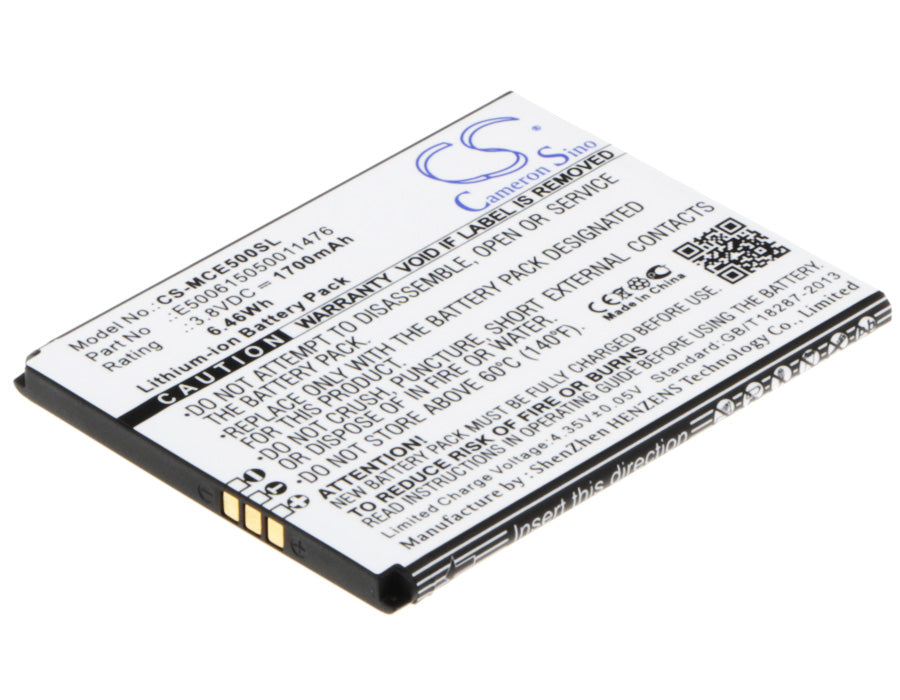 Replacement Battery for Mobistel Cynus E5 – Mobile, SmartPhone – 1700mAh / 3.8V - image 1