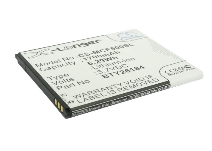 Replacement Battery for Mobistel Cynus F5 – Mobile, SmartPhone – 1700mAh / 3.7V - image 1