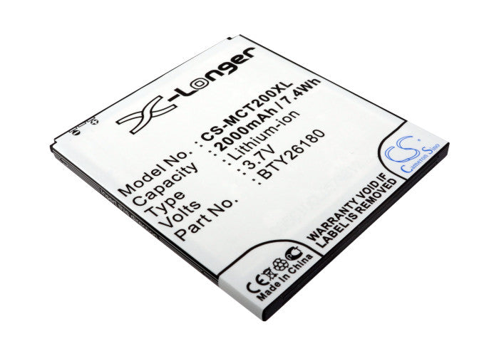Replacement Battery for Brondi | Mobistel Gladiator – Mobile, SmartPhone – 2000mAh / 3.7V - image 1