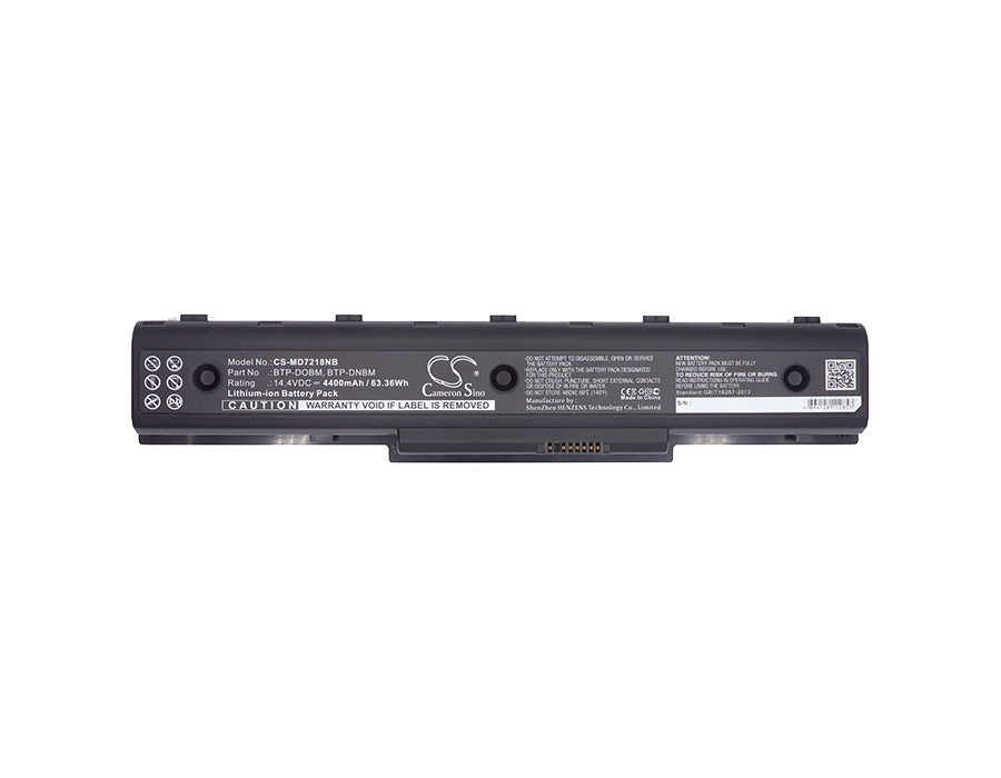Replacement Battery for Medion Akoya E7218 – Notebook, Laptop – 4400mAh / 63.36Wh / 14.4V
