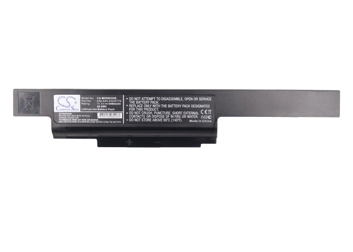Replacement Battery for Medion Akoya E4212 – Notebook, Laptop – 4400mAh / 11.1V
