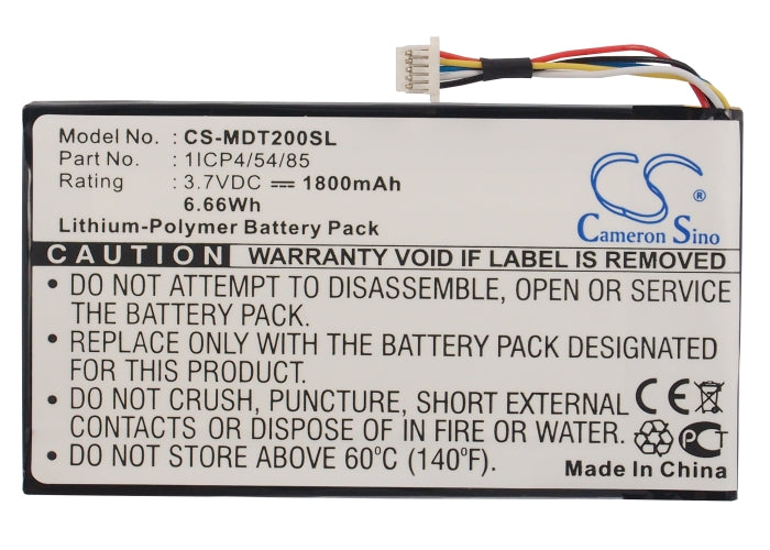 Replacement Battery for IEIMobile MODAT-200 – Barcode Scanner – 1800mAh/6.66Wh / 3.7V