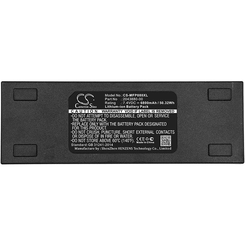 Replacement Battery for Mackie FreePlay Personal PA – Wireless Headset – 6800mAh / 50.32Wh / 7.4V