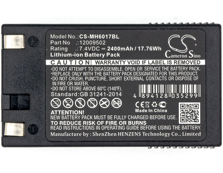 Replacement Battery for Paxar | PathFinder | Monarch | Sierra 6057 Pathfinder – Portable Printer – 2400mAh / 7.4V - image 3