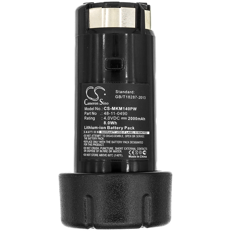Replacement Battery for Milwaukee 0490-20 – Power Tools – 2000mAh / 8.0Wh / 4.0V