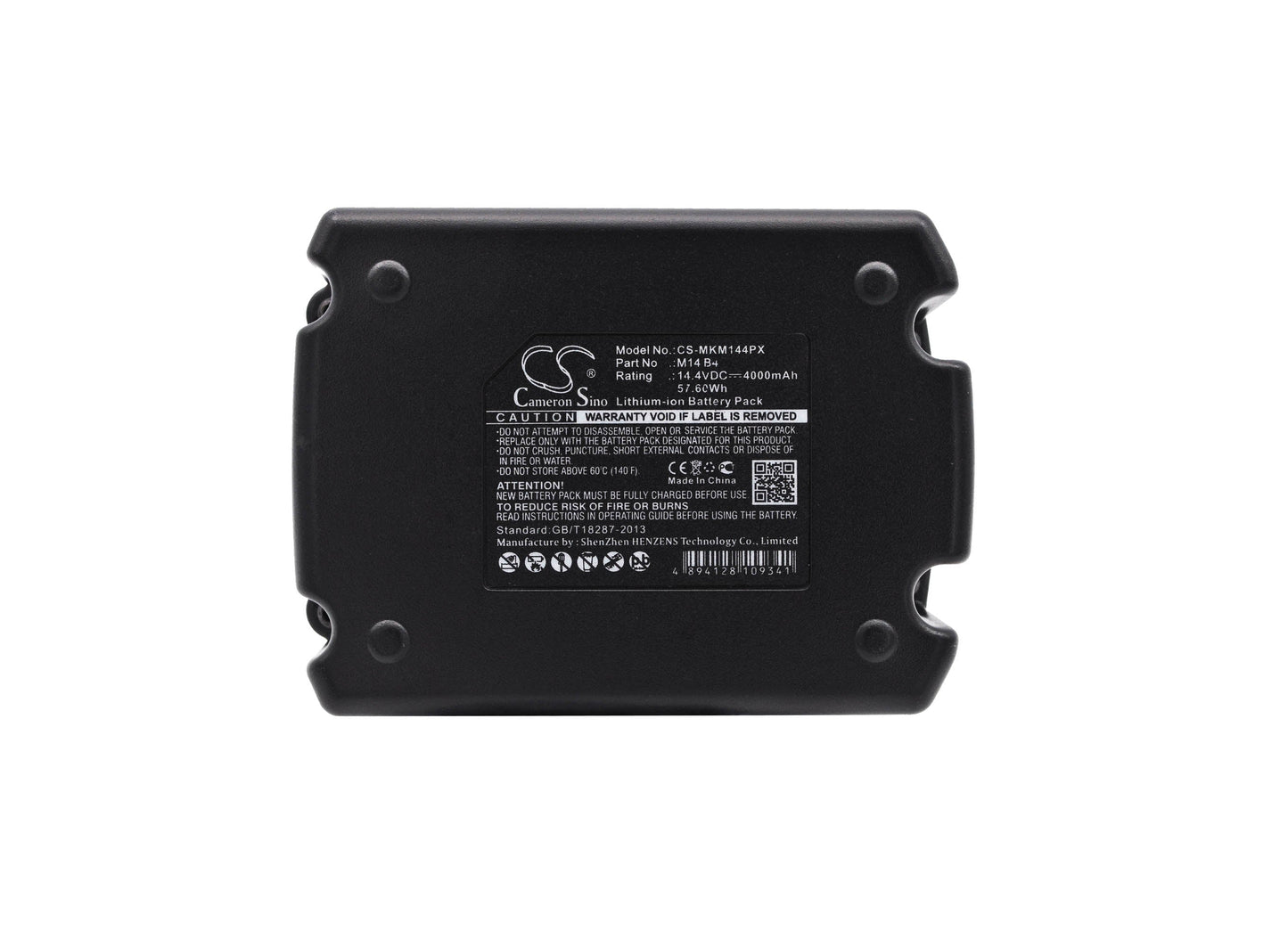 Replacement Battery for Milwaukee C14 DD – Power Tools – 4000mAh / 57.60Wh / 14.4V