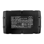 Replacement Battery for Milwaukee 0721-20 0721-21, 0726-22, – 6000mAh / 168.00Wh