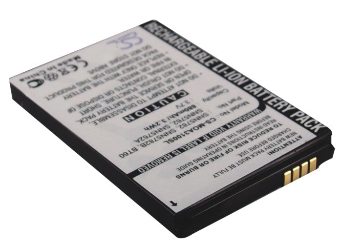 Replacement Battery for Motorola K1m – Mobile, SmartPhone – 880mAh / 3.7V - image 2