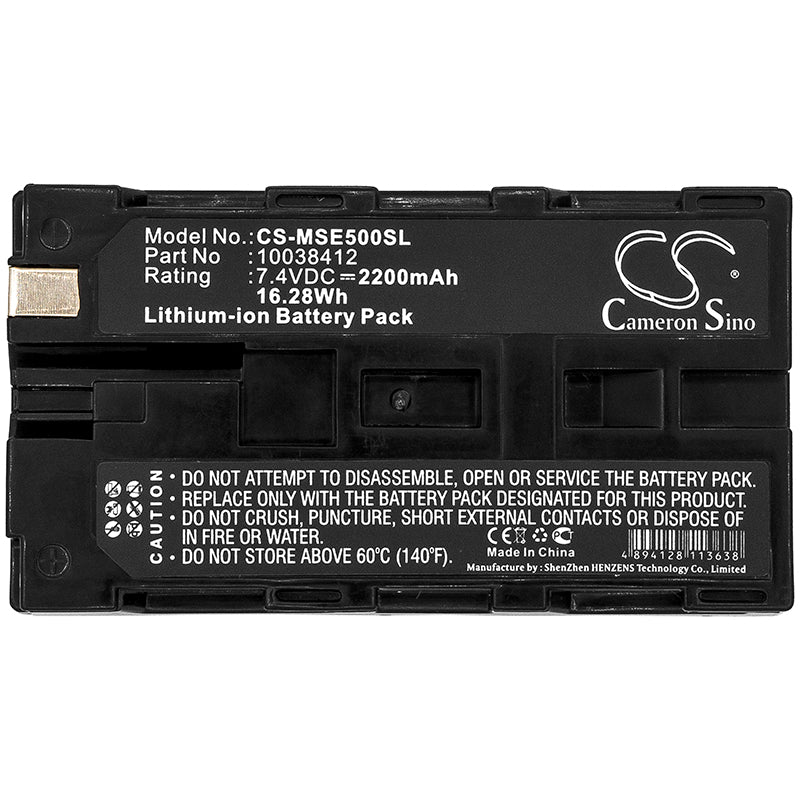 Replacement Battery for Dali | MSA | ICCNexergy YRH300 – Thermal Camera – 2200mAh / 7.4V