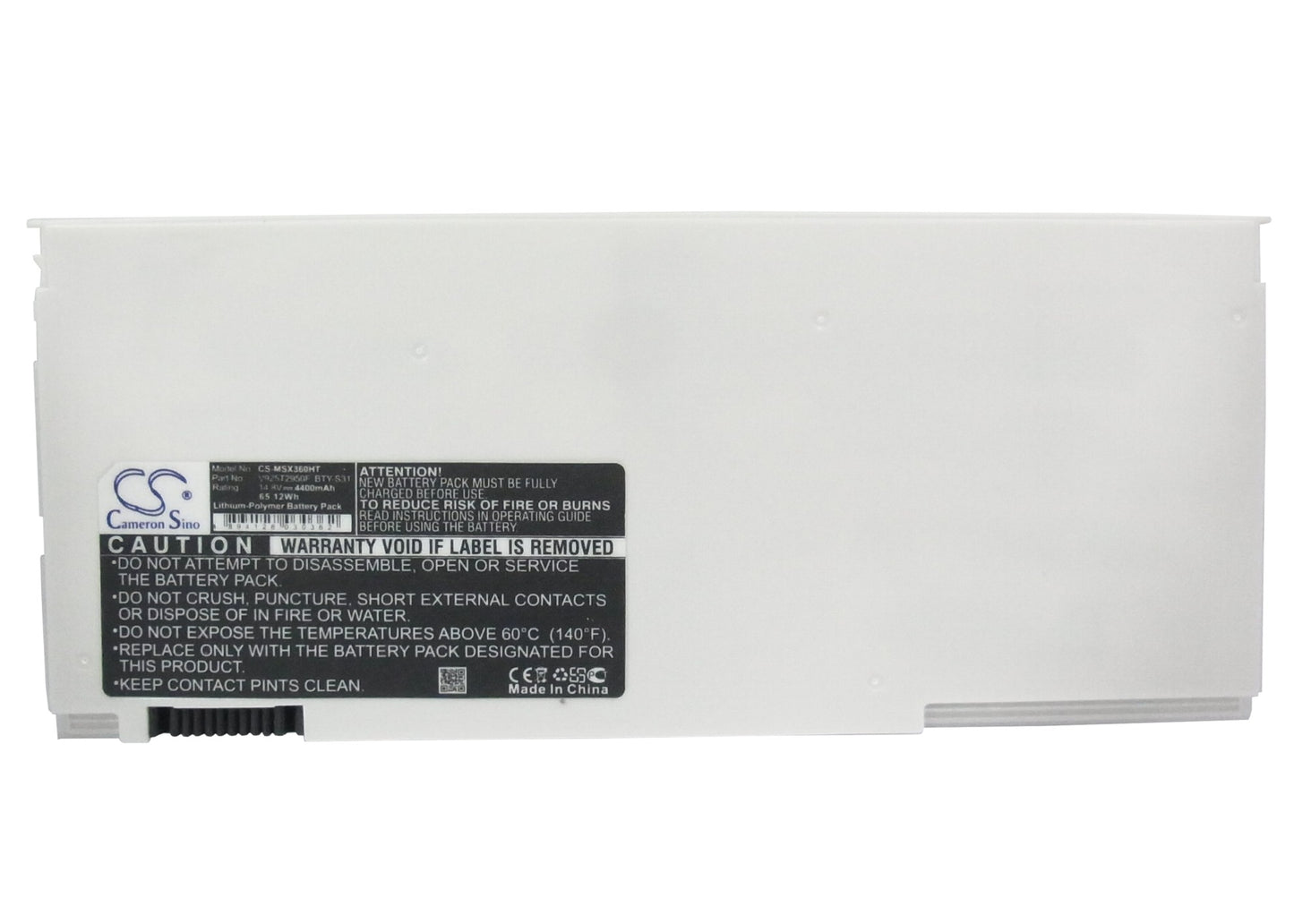 Replacement Battery for Medion | MSI Akoya MD97199 – Notebook, Laptop – 4400mAh / 14.8V - image 5