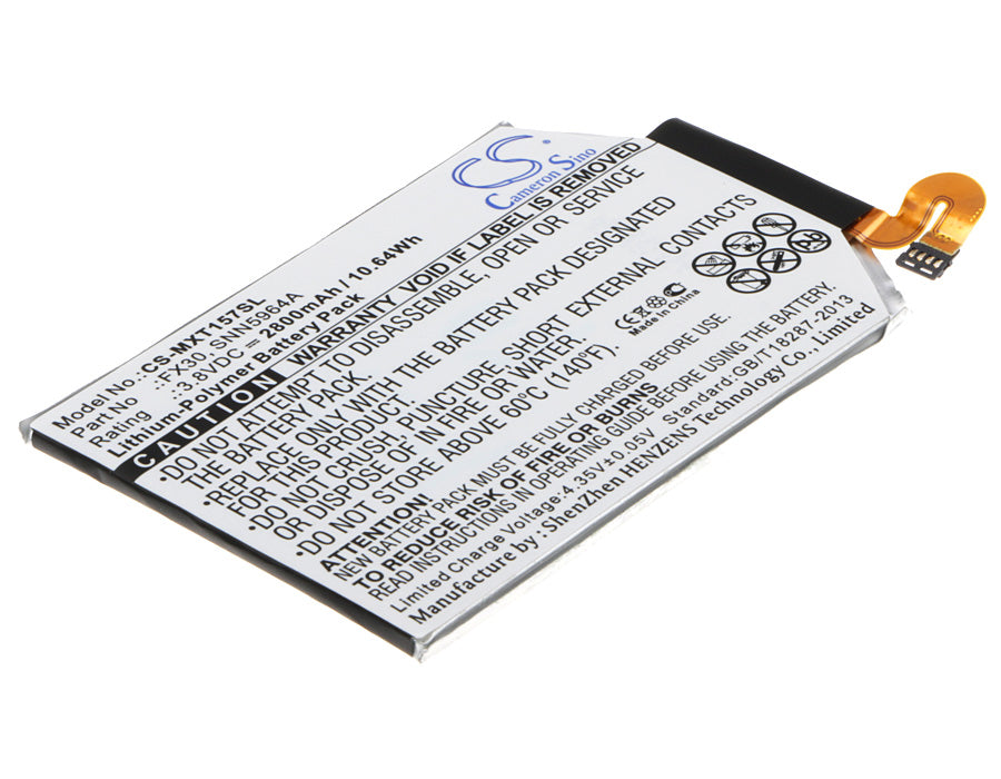 Replacement Battery for Motorola Moto X Style – Mobile, SmartPhone – 2800mAh / 3.8V - image 1