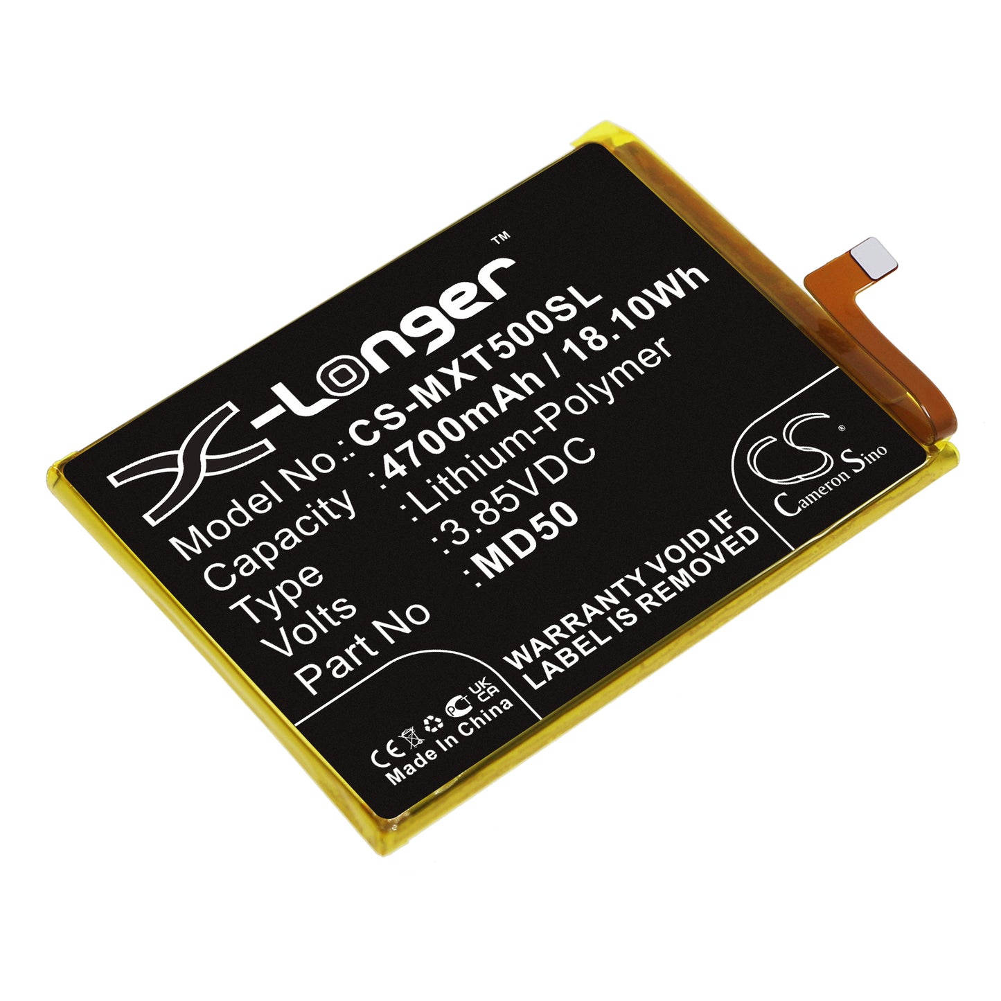 Replacement Battery for Motorola Moto G Stylus 5G 2021 – Mobile, SmartPhone – 4700mAh / 3.85V - image 1