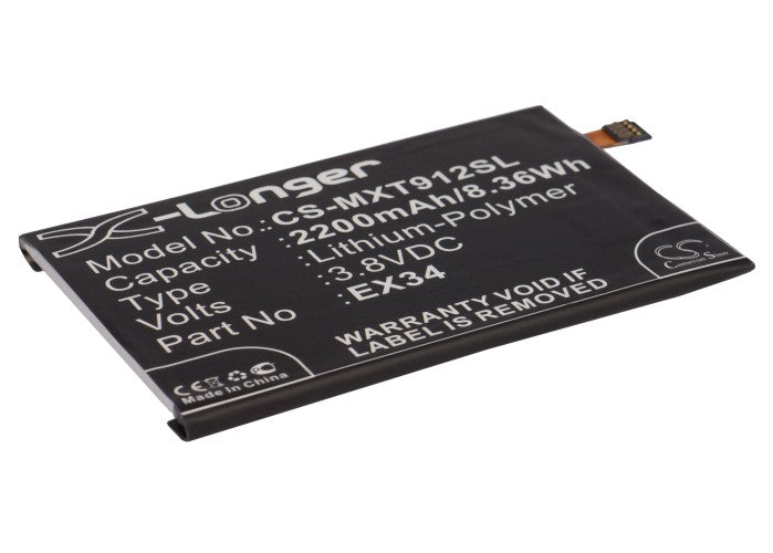 Replacement Battery for Motorola XT912A – Mobile, SmartPhone – 2200mAh / 3.8V - image 1