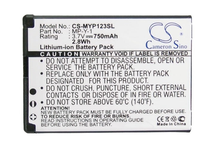 Replacement Battery for Polaroid Pro 1021 – Mobile, SmartPhone – 750mAh/2.8Wh / 3.7V