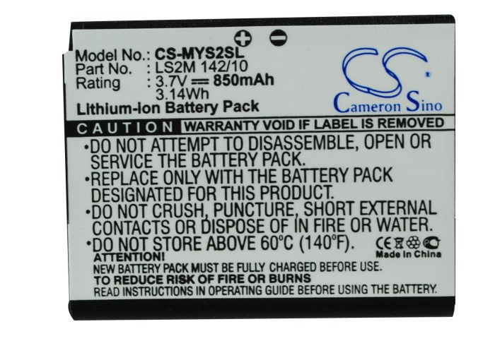 Replacement Battery for Sagem P-Phone – Mobile, SmartPhone – 850mAh / 3.15Wh / 3.7V