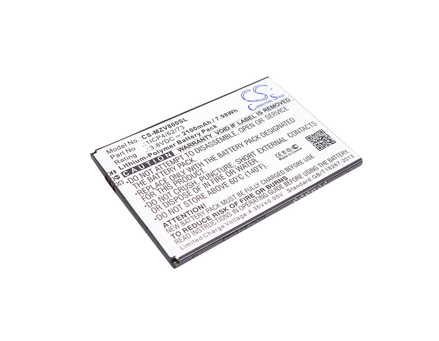 Replacement Battery for Navon Mizu V8 – Mobile, SmartPhone – 2100mAh / 3.8V - image 1
