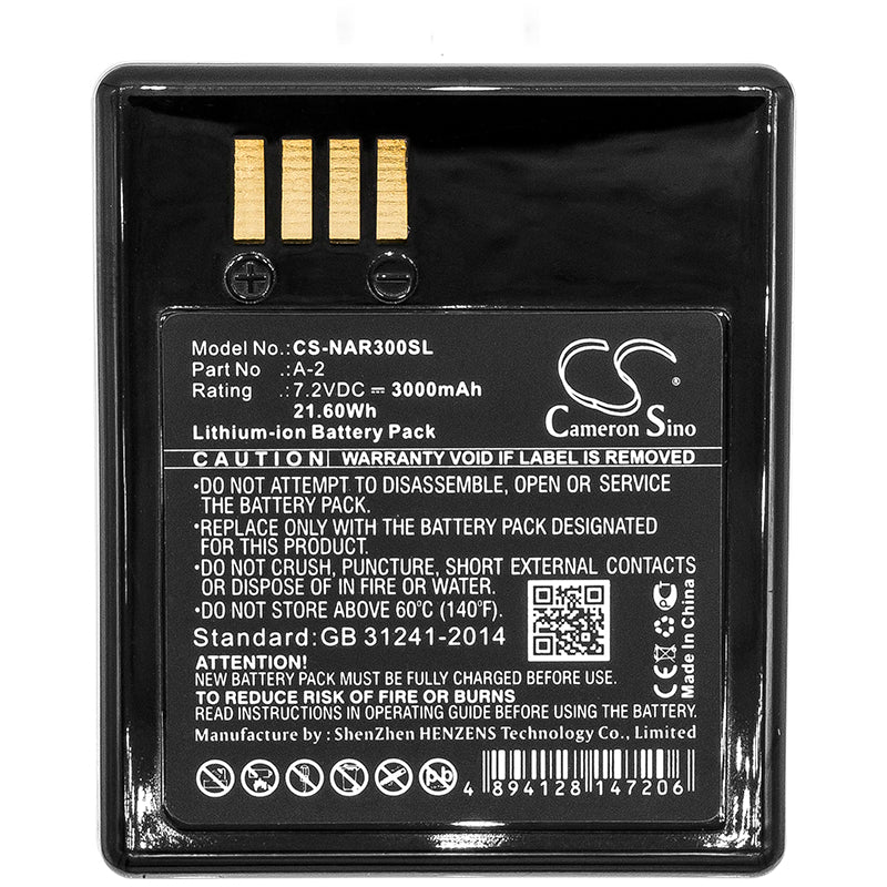 Replacement Battery for Arlo | Netgear Go – Home Security Camera – 3000mAh / 7.2V
