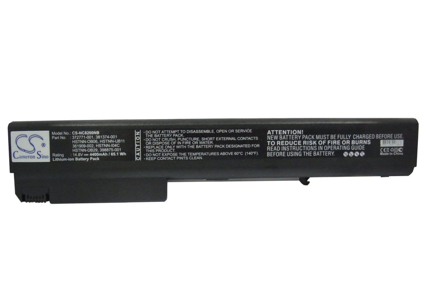 Replacement Battery for HP Business Notebook 6720t – Notebook, Laptop – 4400mAh / 65.12Wh / 14.8V