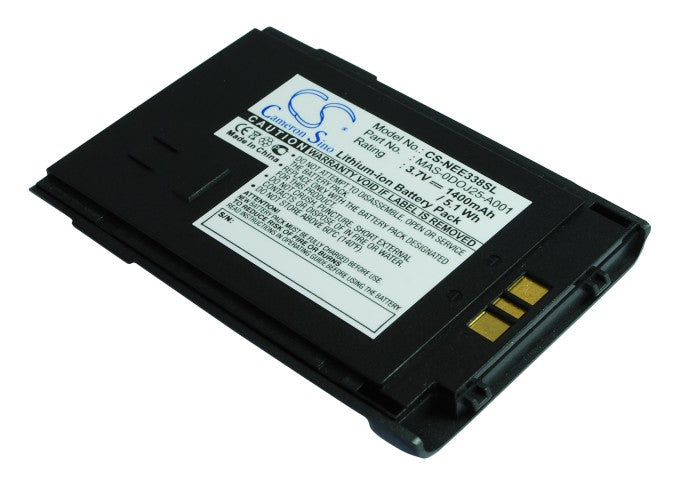 Replacement Battery for NEC 338 – Mobile, SmartPhone – 1400mAh / 3.7V - image 1