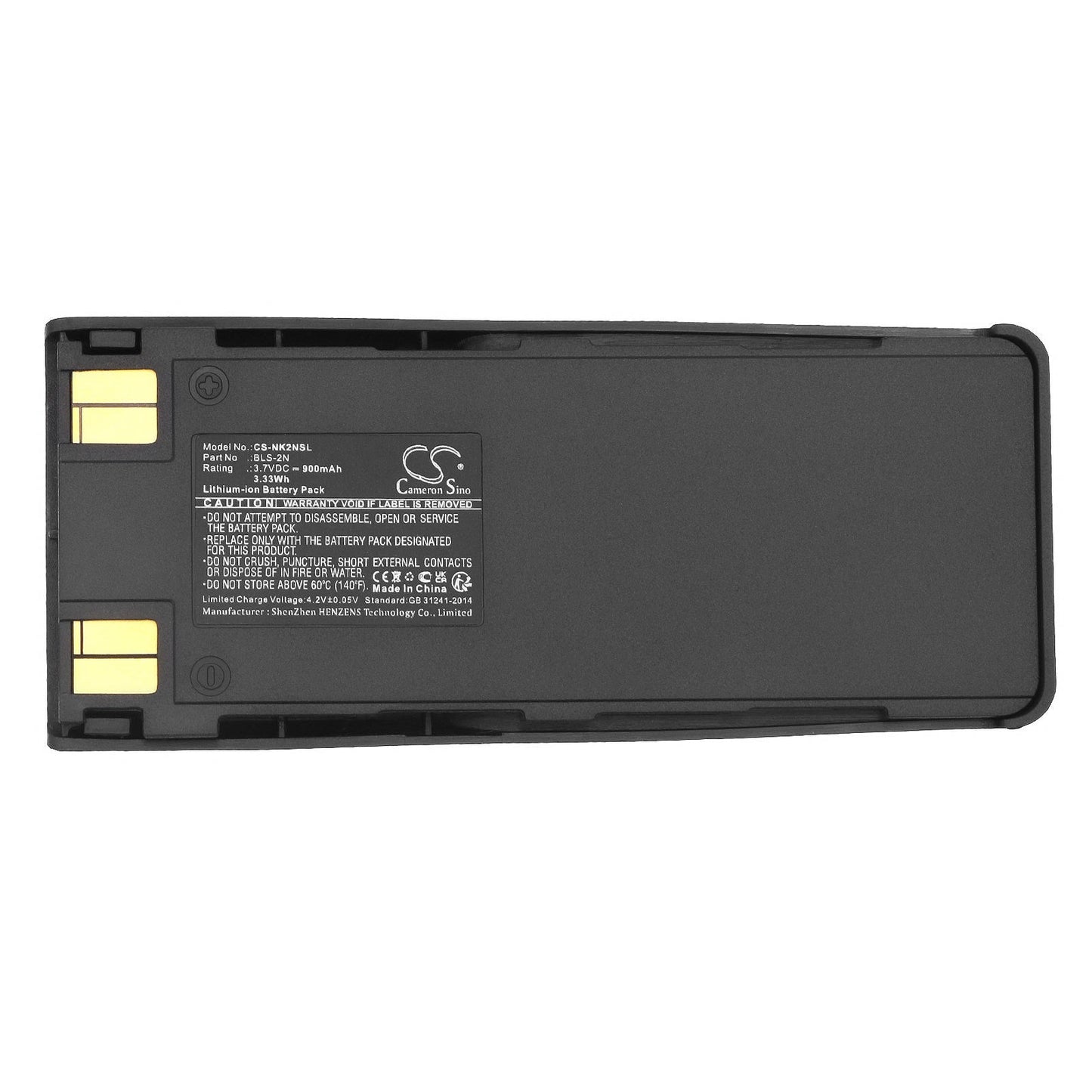 Replacement Battery for Ecom Ex-Handy 04 – Mobile, SmartPhone – 900mAh / 3.33Wh / 3.7V