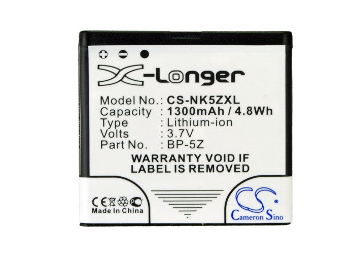 Replacement Battery for Nokia 700 – Mobile, SmartPhone – 1300mAh / 3.7V - image 5