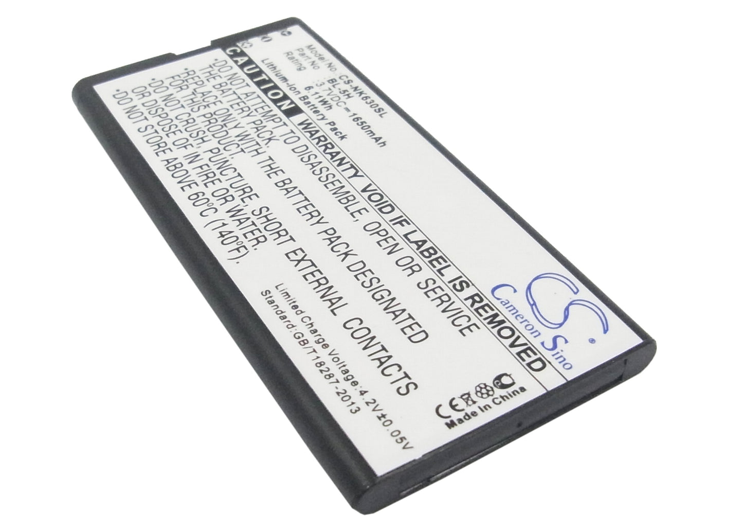Replacement Battery for Microsoft | Nokia Lumia 630 – Mobile, SmartPhone – 1650mAh / 3.7V - image 1